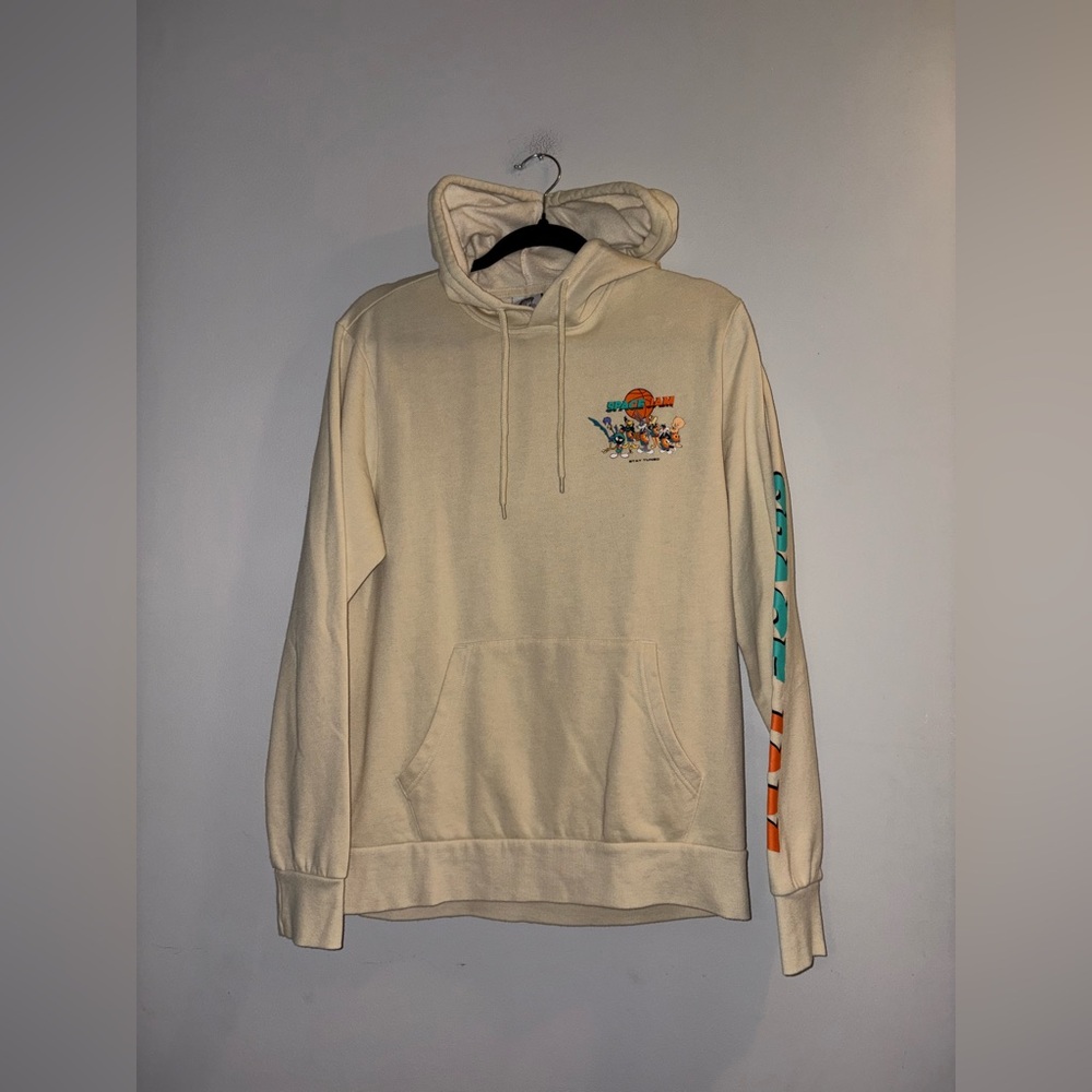 Space Jam | Cream Hoodie